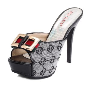 Women's High Heel Sport Sandals Open Toe PU Summer 2020 - Style e.html